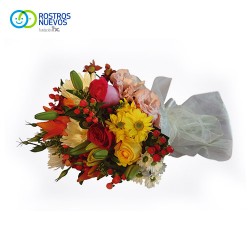 Bouquet de Lilium, Empírico, Fresias y Alstroemerias